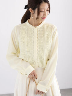 シャツ・ブラウス(イエロー/黄色系)のセール・アウトレット