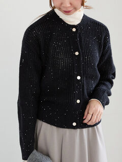 カーディガン(ブラック/黒系)のセール・アウトレット｜レディース