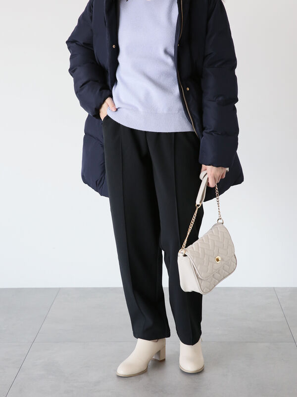 カットジョーゼットテーパードパンツ（ボトムス/パンツ）【セール