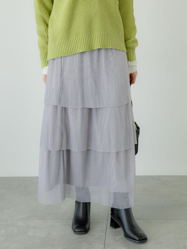 片畦フードニット（トップス/ニット・セーター）【セール】｜Te chichi