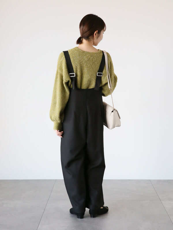 ちぃです ラメシャギーVネックカーディガン（トップス/カーディガン）【セール