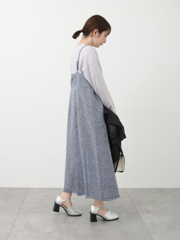 ツイードタックキャミワンピース（ワンピース/ワンピース）【セール