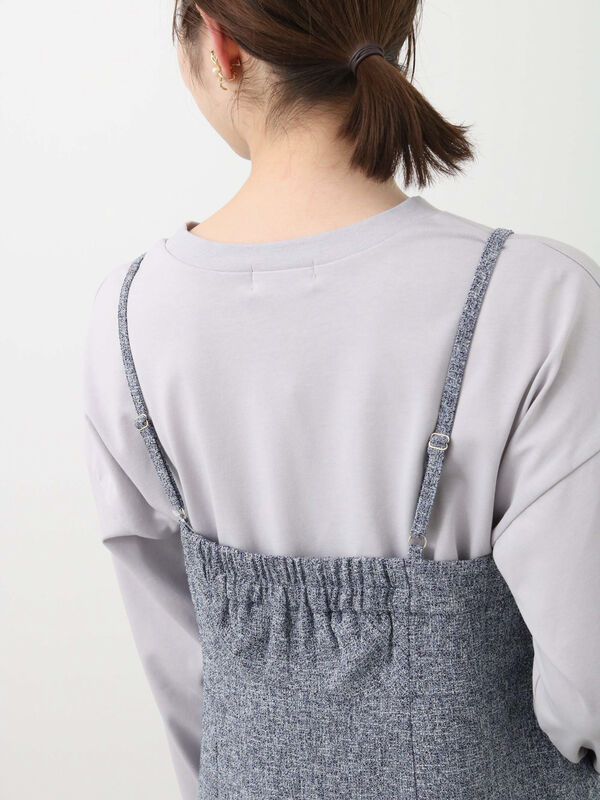 ツイードタックキャミワンピース（ワンピース/ワンピース）【セール