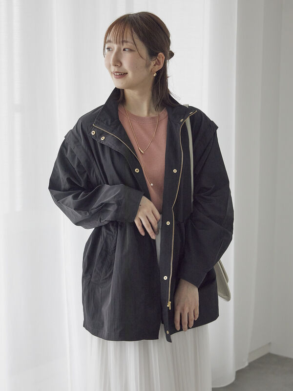 袖取り外しブルゾン（アウター/ジャケット）【セール】｜Te chichi