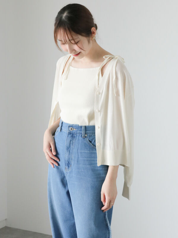 アンサンブルニット（トップス/カーディガン）【セール】｜Te