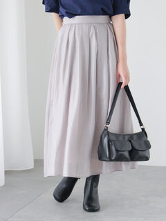 最終お値下げ❗️リバティプリントスカート グレー系 WEB/一部店舗限定カラー』リバティプリントスカート（スカート