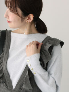 ♦✨極美品マルシャルテル 異素材ドッキングブルゾン、アンフィーロスリムパンツ2点 Pants - Women – Navyblue