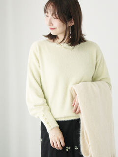 ニット・セーター(イエロー/黄色系)のセール・アウトレット