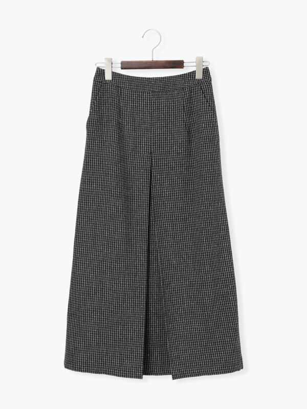 ツイードチェックフロントタックスカート（ボトムス/スカート