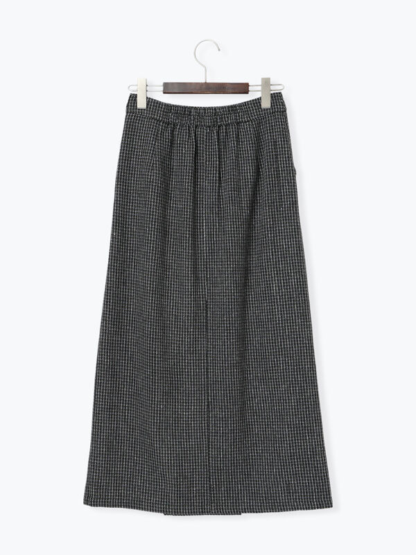 ツイードチェックフロントタックスカート（ボトムス/スカート