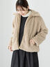 ボリュームボアブルゾン（オフホワイト/チャコールグレー/モカ）｜Te chichi TERRASSE（テチチ テラス）通販