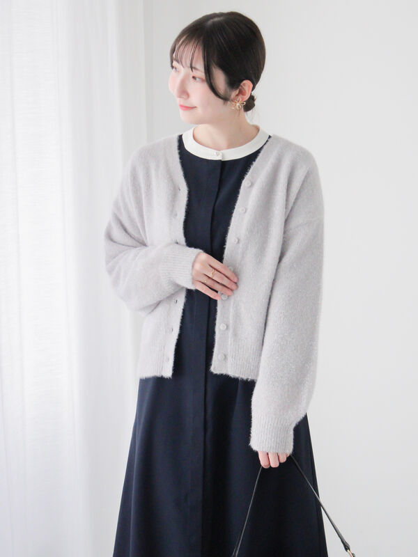 Deuxieme Classe シャギーカーディガン Deuxieme Classe シャギーカーディガン