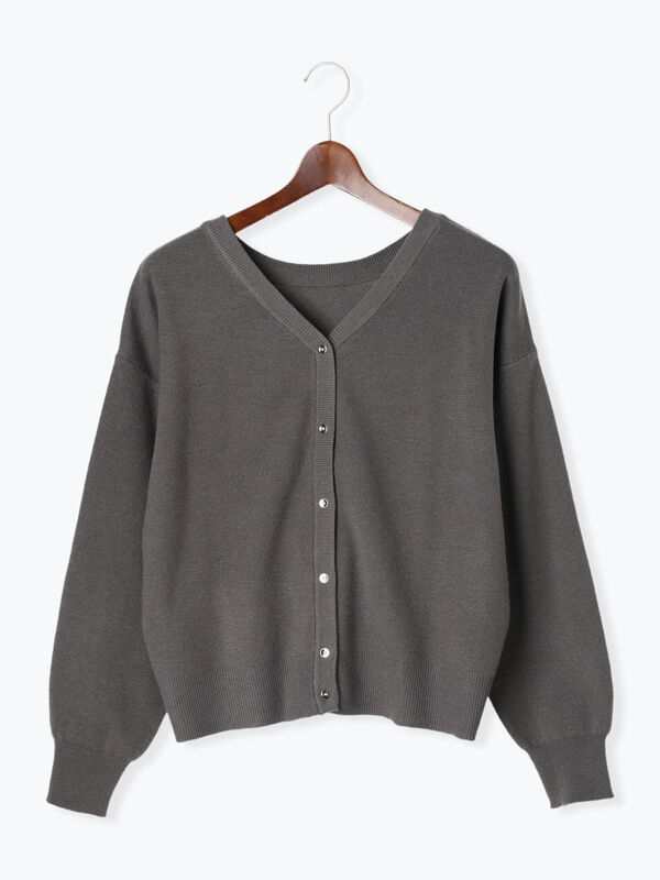 もちもちミラノリブ前後2WAYニット（トップス/カーディガン）【セール