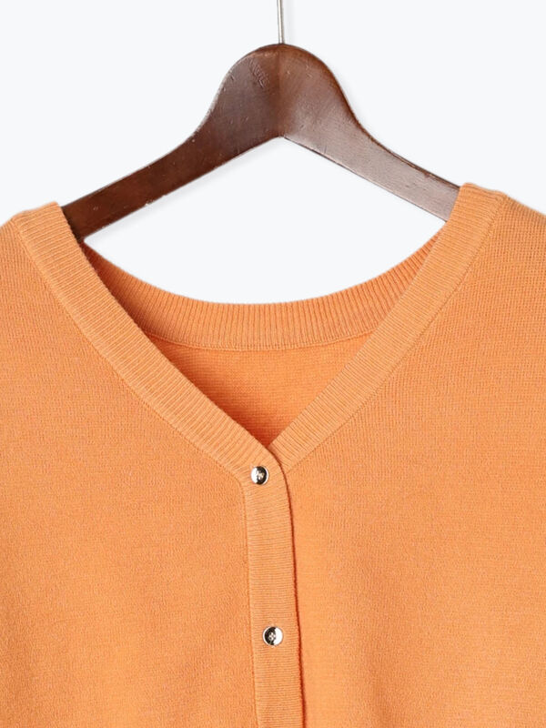 もちもちミラノリブ前後2WAYニット（トップス/カーディガン）【セール