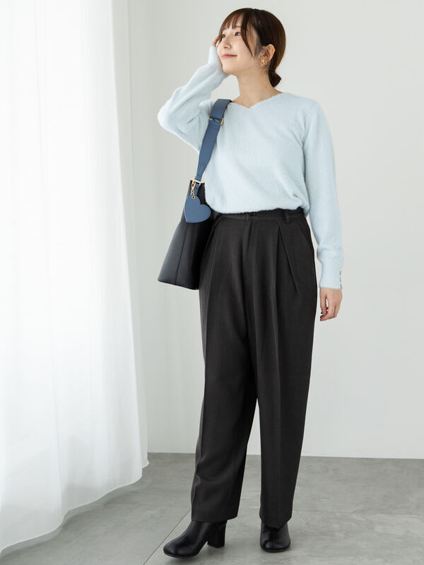 コクーンタックパンツ（ボトムス/パンツ）【セール】｜Te chichi