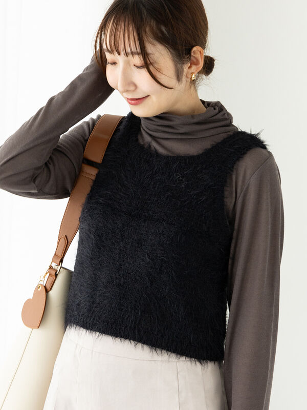 ひーです！2/5まで コットンジャージ テーパード トラウザーズ（ダークブルー