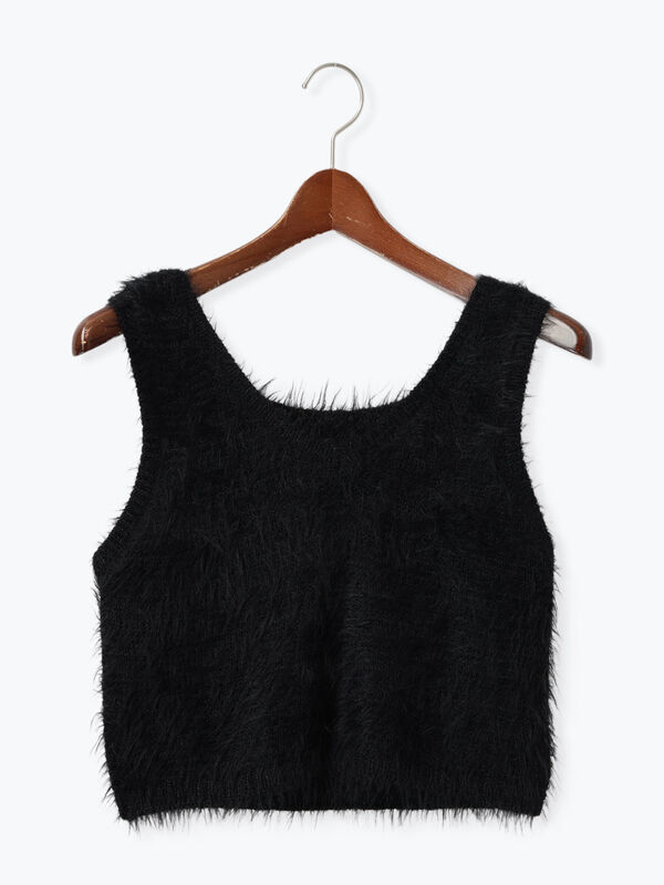 ◎前後2WAYフェザーニットビスチェ（トップス/ニット）【セール】｜Te