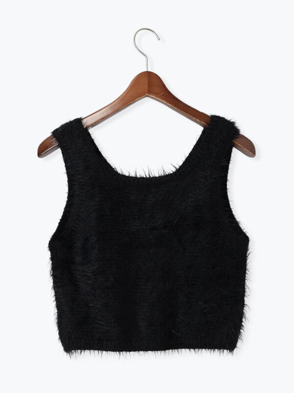 ◎前後2WAYフェザーニットビスチェ（トップス/ニット）【セール】｜Te