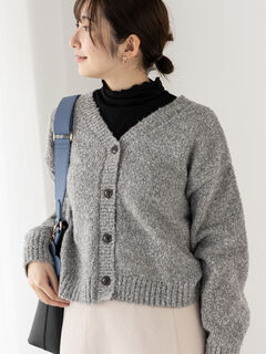 KAOS 売れ筋商品|||カオス カーディガン アウター レディース Cardigans Purple WALK IN PARIS/ウォーキンパリス/Le cardigan monogramme violet