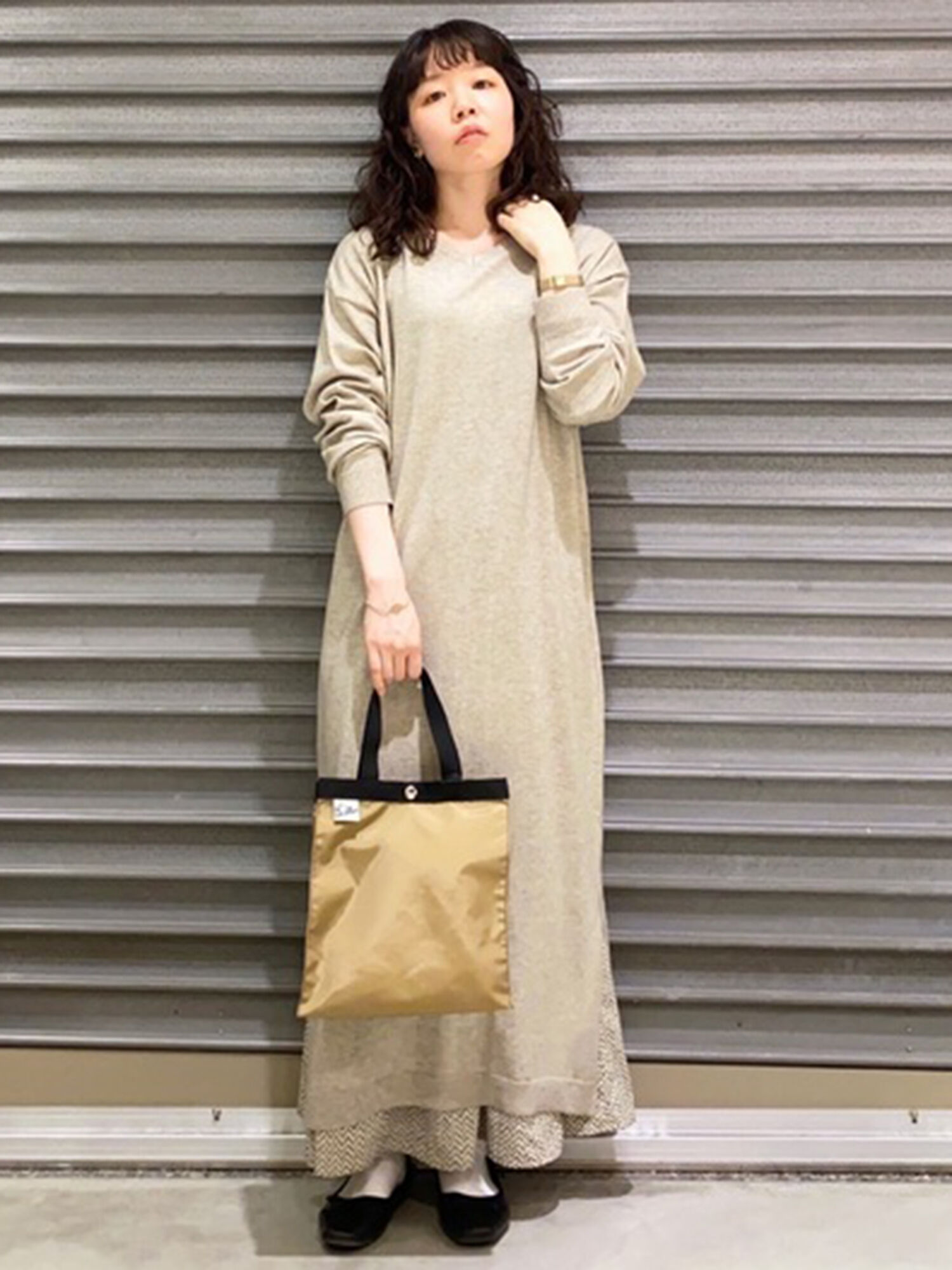 Vネックニットワンピース ワンピース ワンピース セール Lugnoncure ルノンキュール のアウトレット Outlet 公式通販