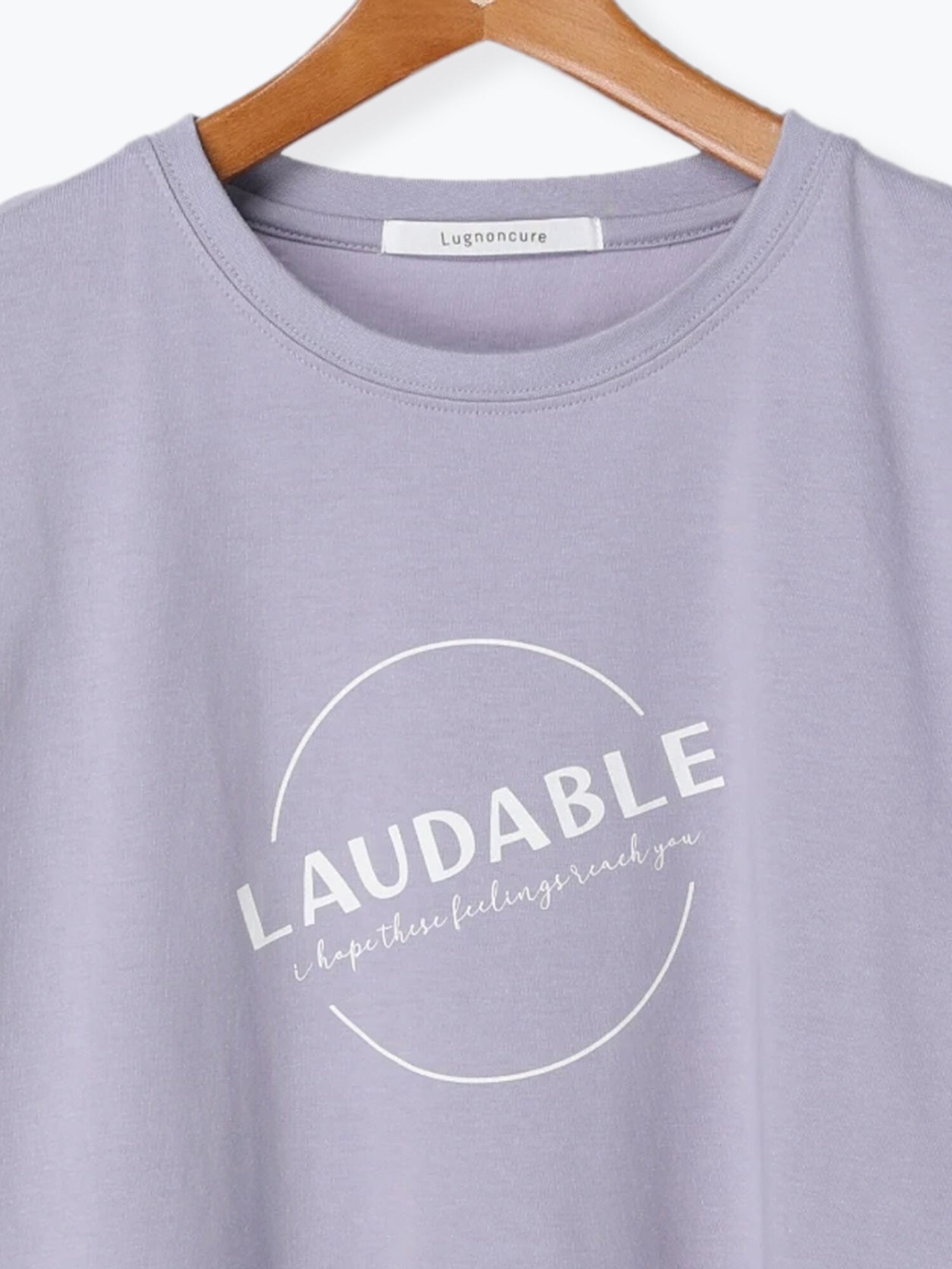 プリントTシャツ(LAUDABLE)（トップス/Tシャツ）｜Lugnoncure（ルノン