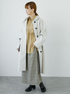 サノバチーズ カーコート コート ベージュ M 新品同様（JACKET）