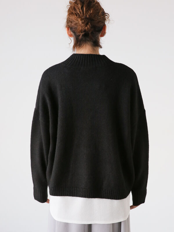 ふんわりムラ染めニット（トップス/ニット・セーター）【セール