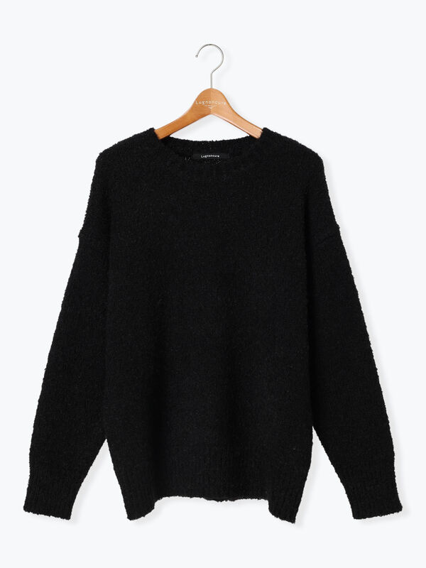 ブークレクルーネックニット（トップス/ニット・セーター）【セール