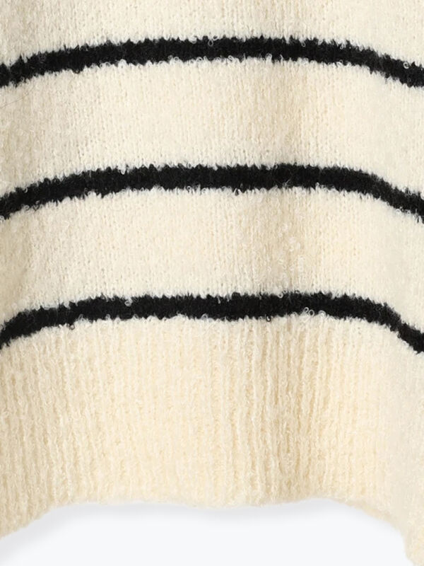 ブークレクルーネックニット（トップス/ニット・セーター）【セール