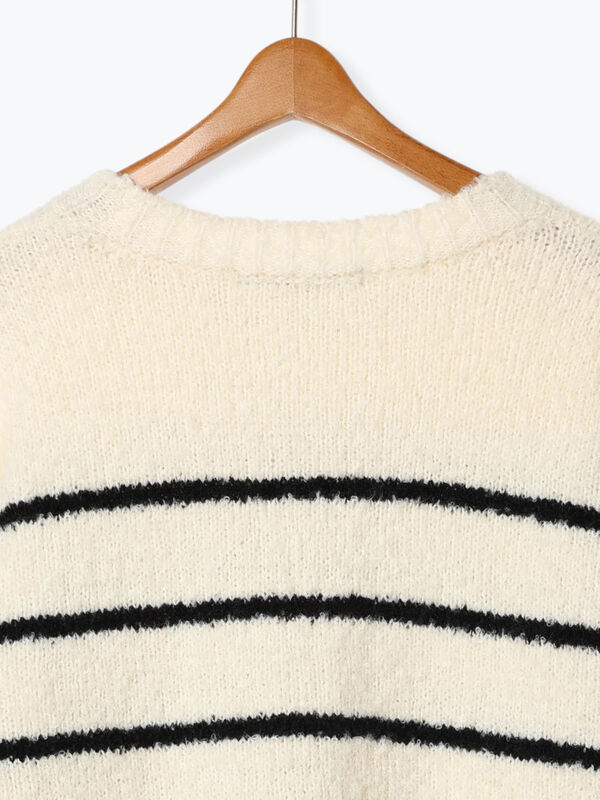 ブークレクルーネックニット（トップス/ニット・セーター）【セール