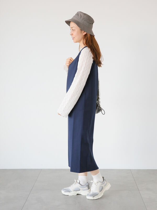 Vネックジャンパースカート（ワンピース/ワンピース）【セール