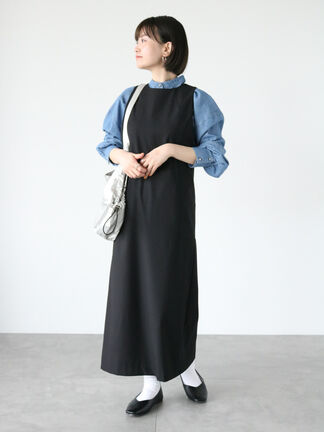 Vネックジャンパースカート（ワンピース/ワンピース）【セール