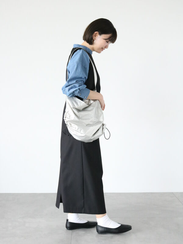 サイドスリットジャンパースカート（ワンピース/ワンピース