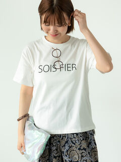 Tシャツ(ホワイト/白系)のセール・アウトレット｜レディース