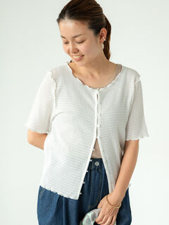 マドモアゼルノンノンMademoiselle NON NON コーデュロイジレベスト 茶S位 【レディース】 Mademoiselle NON NON ロングベスト ¥49,500 Tシャツ ¥24,200