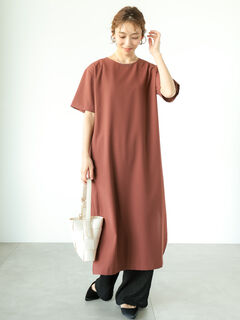 ワンピース(ブラウン/茶色系)のセール・アウトレット｜レディース