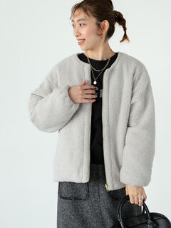 新品CEaRET FROM araara⭐︎ショートブルゾンコート⭐︎ネイビー 新品CEaRET FROM araara⭐︎ショートブルゾンコート⭐︎ネイビー 新品