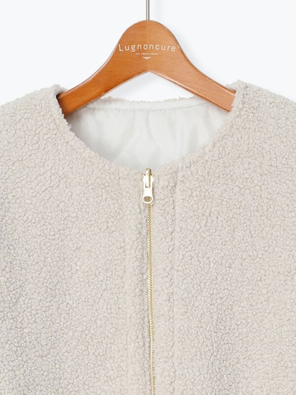 リバーシブルボアブルゾン（アウター/ブルゾン）【セール