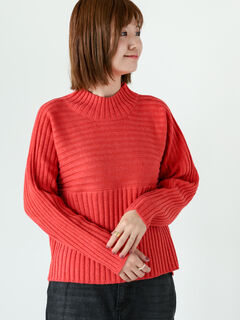 ニット・セーター(レッド/赤系)のセール・アウトレット｜レディース