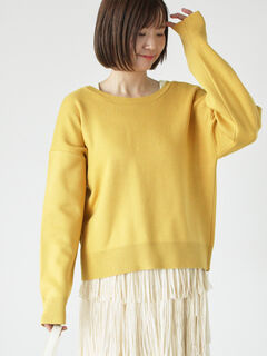 極美品 ドルモア カーディガン イエロー コットン イタリア製 春 極美品 ドルモア カーディガン イエロー コットン イタリア製 春