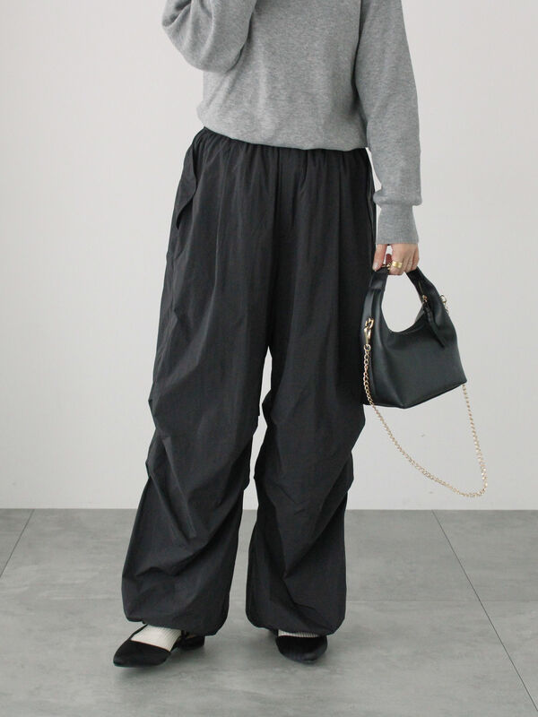 ナイロンパラシュートパンツ（ボトムス/パンツ）【セール