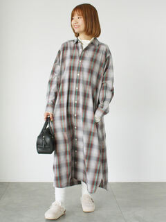 ワンピース(ブラウン/茶色系)のセール・アウトレット｜レディース