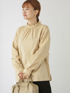 シャツ・ブラウス(ベージュ/薄茶系)のセール・アウトレット