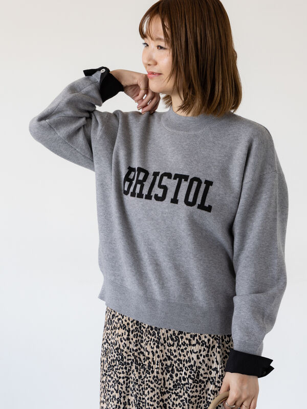 ロゴアソートジャカードニット（トップス/ニット・セーター