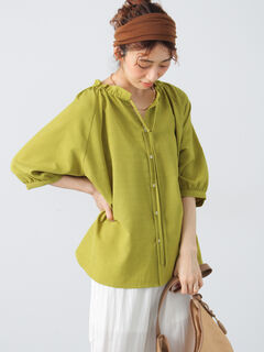 トップス(イエロー/黄色系)のセール・アウトレット｜レディース