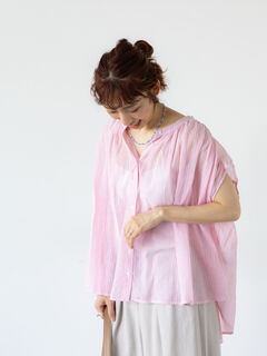 シャツ・ブラウス(レッド/赤系)のセール・アウトレット｜レディース