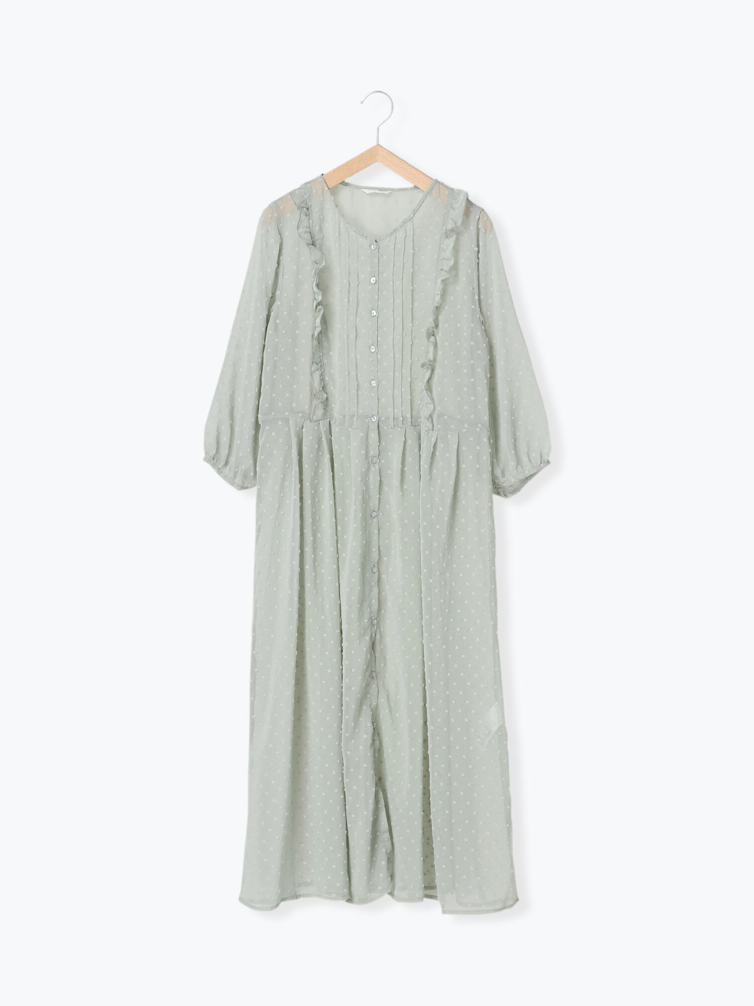 カットドビーフリルワンピース ワンピース Ehka Sopo エヘカソポ のアウトレット Outlet 公式通販