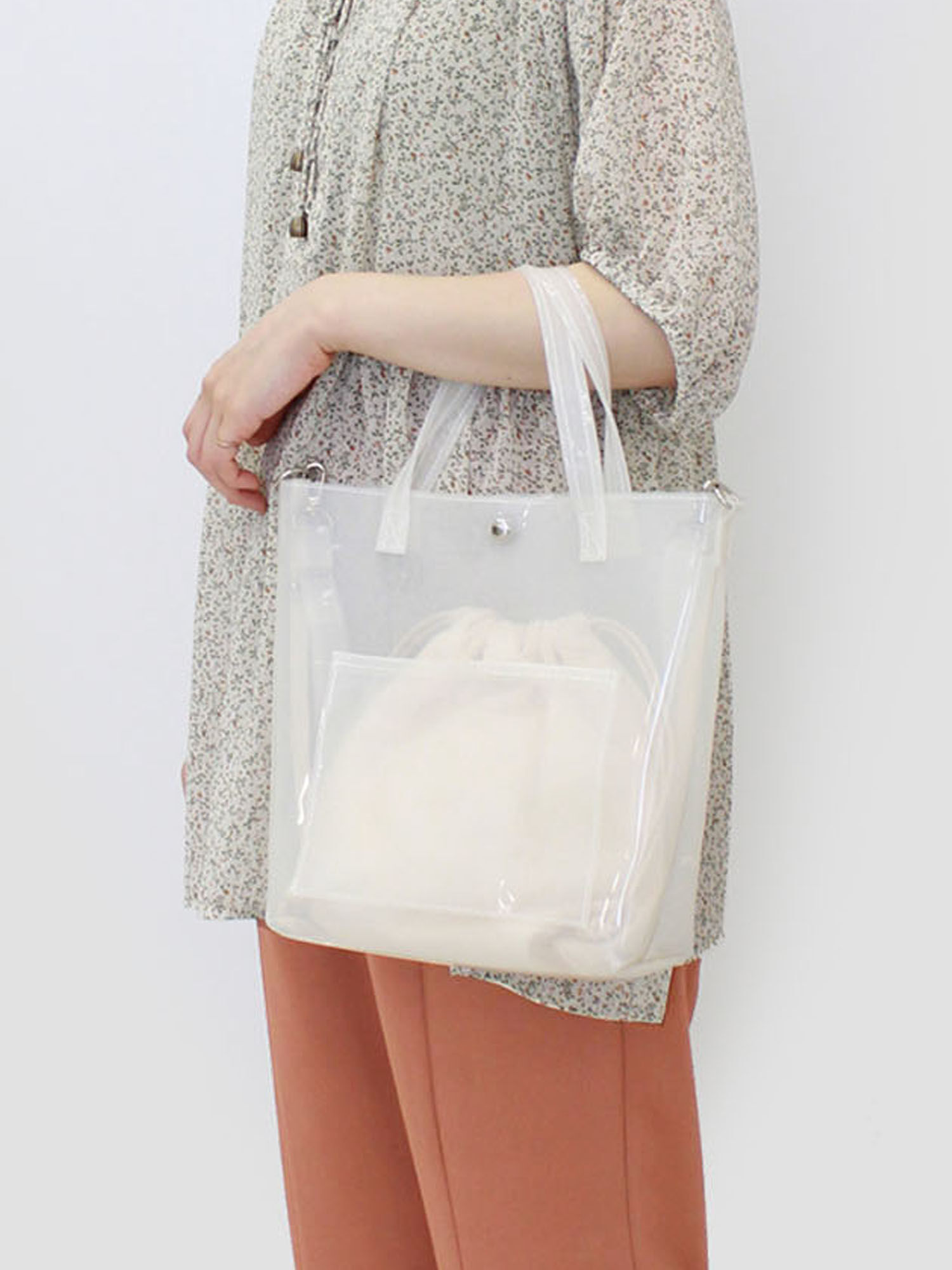 クリアトートショルダーバッグ バッグ セール Ehka Sopo エヘカソポ のアウトレット Outlet 公式通販