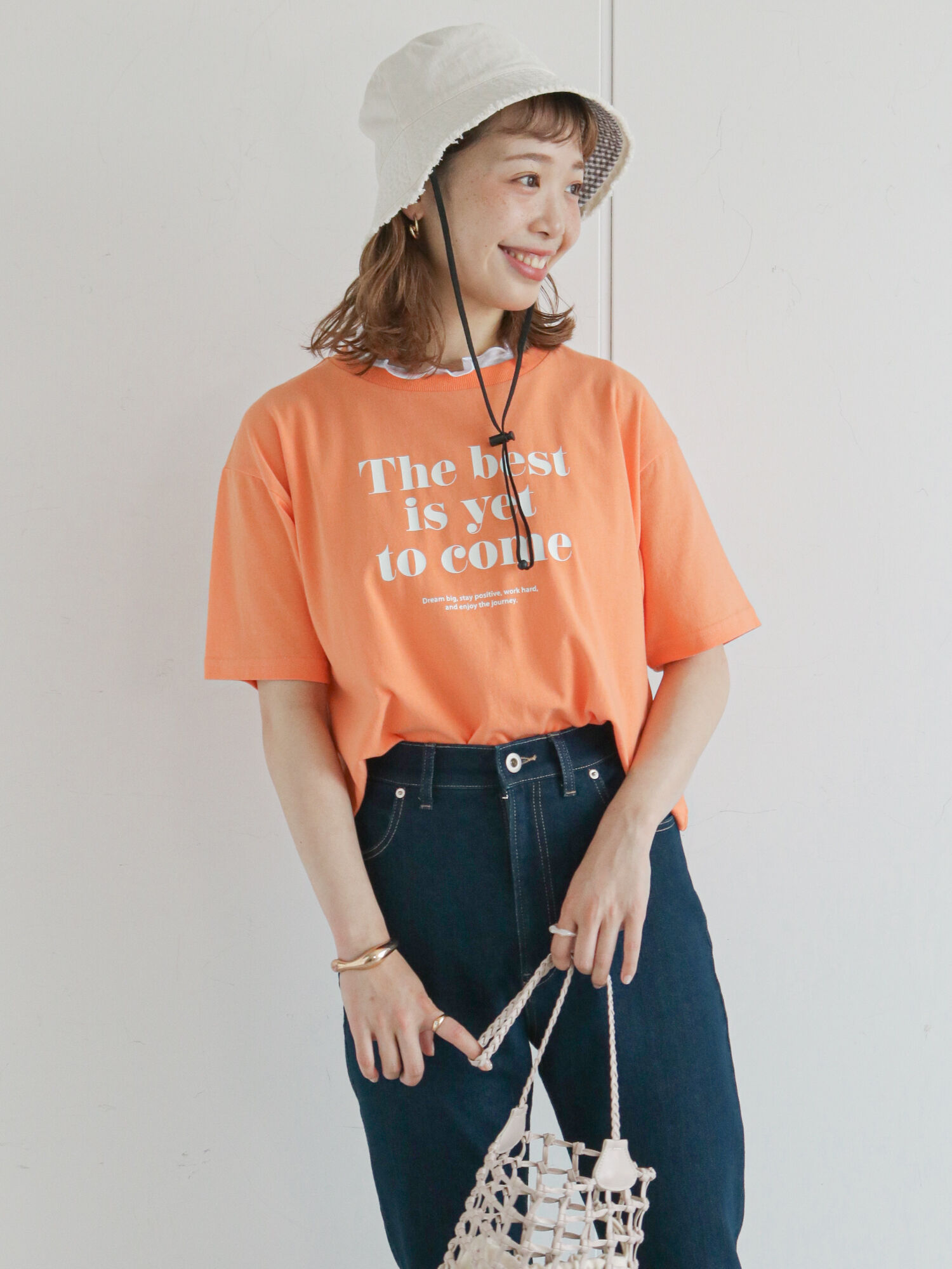 クロップド丈ロゴTシャツ（トップス/Tシャツ）【セール】｜ehka sopo