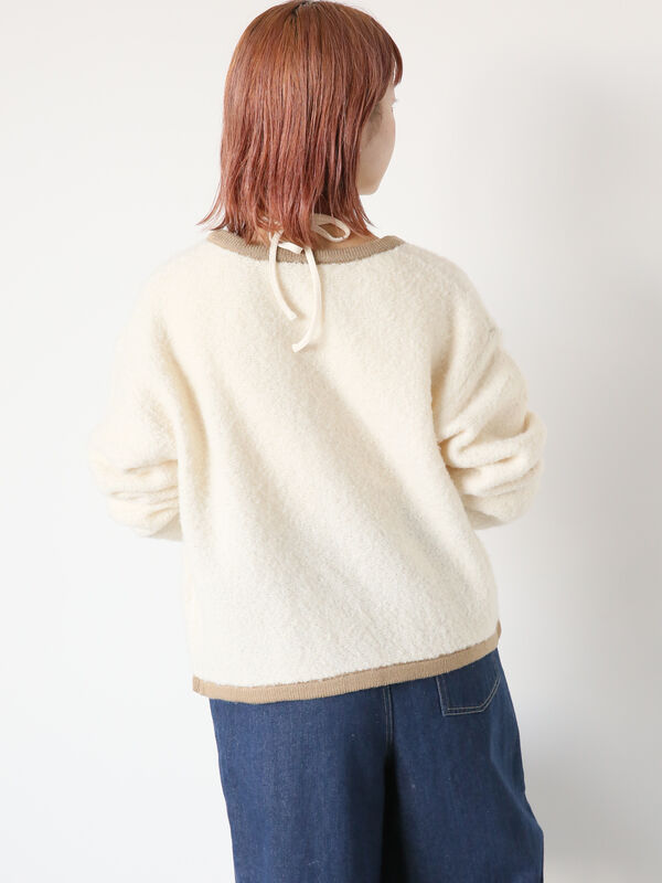 ノーカラージャケット風カーディガン（トップス/カーディガン